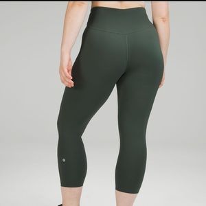 Lululemon Base Pace 23” legging size 8 - Smoked Spruce